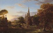 Thomas Cole The Return (mk13) oil on canvas